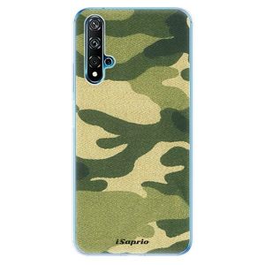 Odolné silikónové puzdro iSaprio - Green Camuflage 01 - Huawei Nova 5T vyobraziť