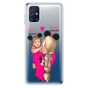 Odolné silikónové puzdro iSaprio - Mama Mouse Blond and Girl - Samsung Galaxy M31s vyobraziť