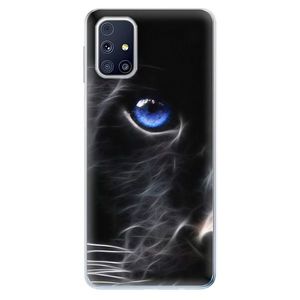 Odolné silikónové puzdro iSaprio - Black Puma - Samsung Galaxy M31s vyobraziť