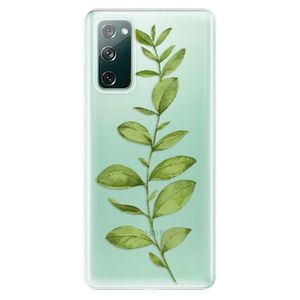 Odolné silikónové puzdro iSaprio - Green Plant 01 - Samsung Galaxy S20 FE vyobraziť