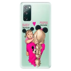 Odolné silikónové puzdro iSaprio - Mama Mouse Blond and Girl - Samsung Galaxy S20 FE vyobraziť