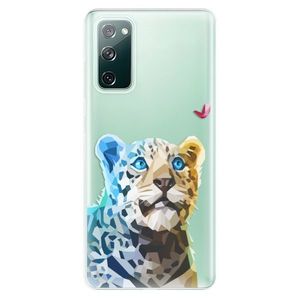 Odolné silikónové puzdro iSaprio - Leopard With Butterfly - Samsung Galaxy S20 FE vyobraziť