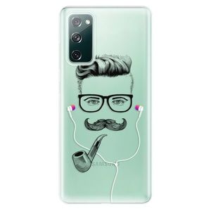 Odolné silikónové puzdro iSaprio - Man With Headphones 01 - Samsung Galaxy S20 FE vyobraziť
