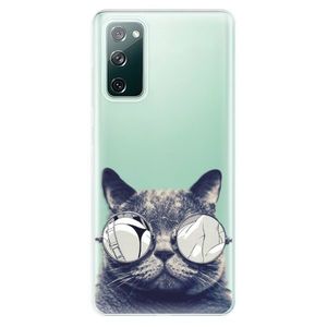 Odolné silikónové puzdro iSaprio - Crazy Cat 01 - Samsung Galaxy S20 FE vyobraziť