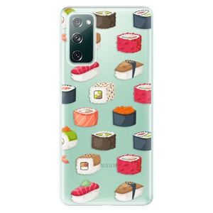Odolné silikónové puzdro iSaprio - Sushi Pattern - Samsung Galaxy S20 FE vyobraziť
