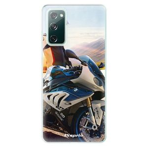 Odolné silikónové puzdro iSaprio - Motorcycle 10 - Samsung Galaxy S20 FE vyobraziť