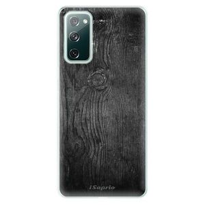 Odolné silikónové puzdro iSaprio - Black Wood 13 - Samsung Galaxy S20 FE vyobraziť