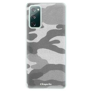 Odolné silikónové puzdro iSaprio - Gray Camuflage 02 - Samsung Galaxy S20 FE vyobraziť