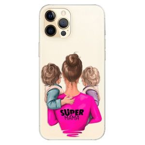 Odolné silikónové puzdro iSaprio - Super Mama - Two Boys - iPhone 12 Pro Max vyobraziť