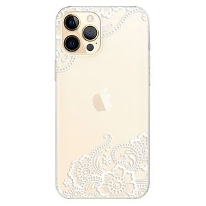 Odolné silikónové puzdro iSaprio - White Lace 02 - iPhone 12 Pro Max vyobraziť