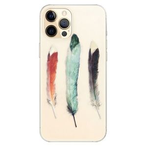 Odolné silikónové puzdro iSaprio - Three Feathers - iPhone 12 Pro Max vyobraziť