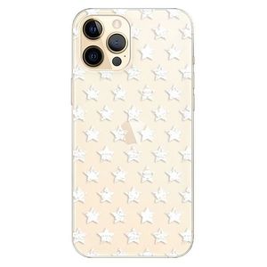 Odolné silikónové puzdro iSaprio - Stars Pattern - white - iPhone 12 Pro Max vyobraziť