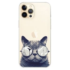 Odolné silikónové puzdro iSaprio - Crazy Cat 01 - iPhone 12 Pro Max vyobraziť