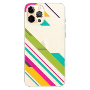 Odolné silikónové puzdro iSaprio - Color Stripes 03 - iPhone 12 Pro Max vyobraziť