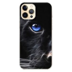 Odolné silikónové puzdro iSaprio - Black Puma - iPhone 12 Pro Max vyobraziť