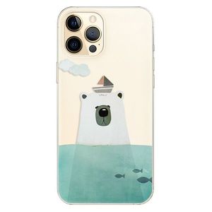 Odolné silikónové puzdro iSaprio - Bear With Boat - iPhone 12 Pro Max vyobraziť