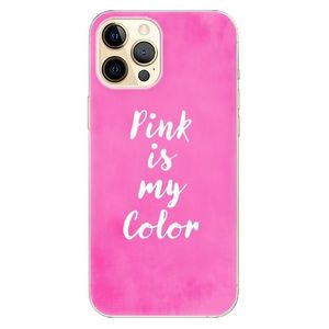 Odolné silikónové puzdro iSaprio - Pink is my color - iPhone 12 Pro Max vyobraziť