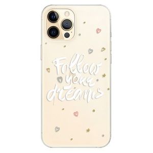 Odolné silikónové puzdro iSaprio - Follow Your Dreams - white - iPhone 12 Pro Max vyobraziť