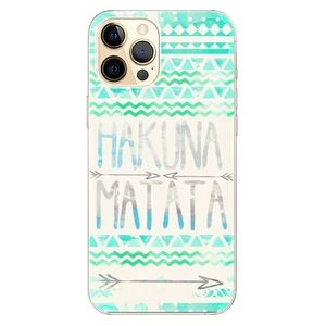 Odolné silikónové puzdro iSaprio - Hakuna Matata Green - iPhone 12 Pro Max vyobraziť