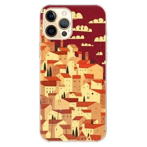 Odolné silikónové puzdro iSaprio - Mountain City - iPhone 12 vyobraziť