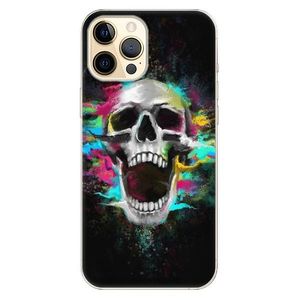 Odolné silikónové puzdro iSaprio - Skull in Colors - iPhone 12 Pro Max vyobraziť