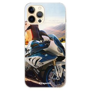 Odolné silikónové puzdro iSaprio - Motorcycle 10 - iPhone 12 Pro Max vyobraziť