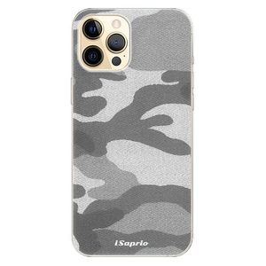 Odolné silikónové puzdro iSaprio - Gray Camuflage 02 - iPhone 12 Pro Max vyobraziť