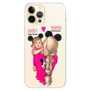 Odolné silikónové puzdro iSaprio - Mama Mouse Blond and Girl - iPhone 12 Pro vyobraziť