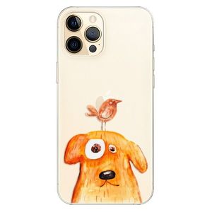 Odolné silikónové puzdro iSaprio - Dog And Bird - iPhone 12 Pro vyobraziť