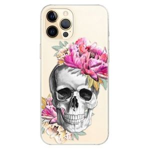 Odolné silikónové puzdro iSaprio - Pretty Skull - iPhone 12 Pro vyobraziť