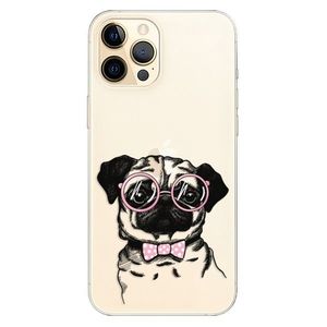 Odolné silikónové puzdro iSaprio - The Pug - iPhone 12 Pro vyobraziť
