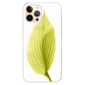 Odolné silikónové puzdro iSaprio - Green Leaf - iPhone 12 Pro vyobraziť