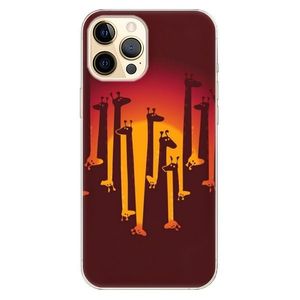 Odolné silikónové puzdro iSaprio - Giraffe 01 - iPhone 12 Pro vyobraziť