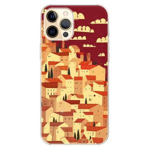 Odolné silikónové puzdro iSaprio - Mountain City - iPhone 12 Pro vyobraziť