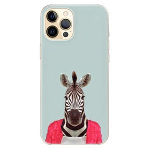 Odolné silikónové puzdro iSaprio - Zebra 01 - iPhone 12 Pro vyobraziť