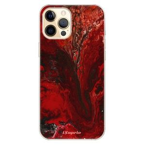 Odolné silikónové puzdro iSaprio - RedMarble 17 - iPhone 12 Pro vyobraziť