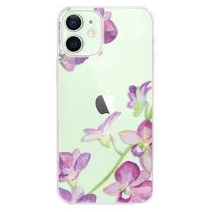 Odolné silikónové puzdro iSaprio - Purple Orchid - iPhone 12 vyobraziť