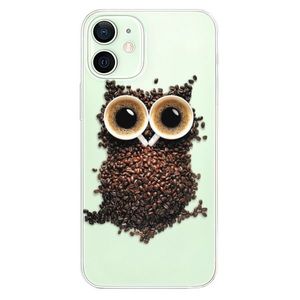 Odolné silikónové puzdro iSaprio - Owl And Coffee - iPhone 12 vyobraziť