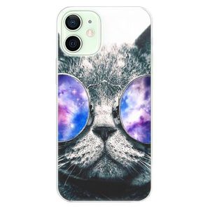 Odolné silikónové puzdro iSaprio - Galaxy Cat - iPhone 12 vyobraziť
