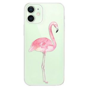 Odolné silikónové puzdro iSaprio - Flamingo 01 - iPhone 12 vyobraziť