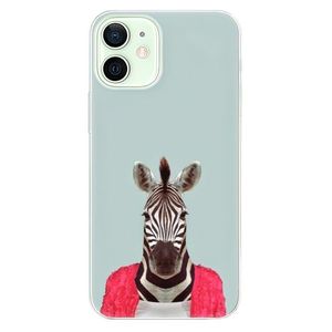 Odolné silikónové puzdro iSaprio - Zebra 01 - iPhone 12 vyobraziť