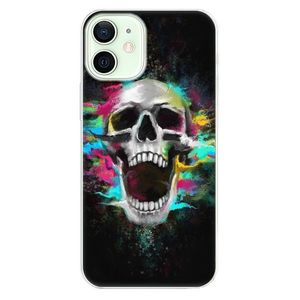 Odolné silikónové puzdro iSaprio - Skull in Colors - iPhone 12 vyobraziť