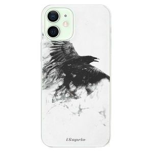 Odolné silikónové puzdro iSaprio - Dark Bird 01 - iPhone 12 vyobraziť