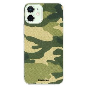 Odolné silikónové puzdro iSaprio - Green Camuflage 01 - iPhone 12 mini vyobraziť