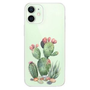 Odolné silikónové puzdro iSaprio - Cacti 01 - iPhone 12 mini vyobraziť