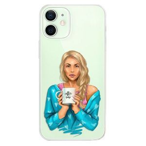 Odolné silikónové puzdro iSaprio - Coffe Now - Blond - iPhone 12 mini vyobraziť