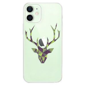 Odolné silikónové puzdro iSaprio - Deer Green - iPhone 12 mini vyobraziť