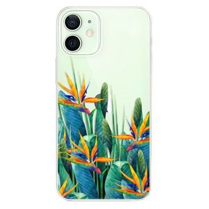 Odolné silikónové puzdro iSaprio - Exotic Flowers - iPhone 12 mini vyobraziť