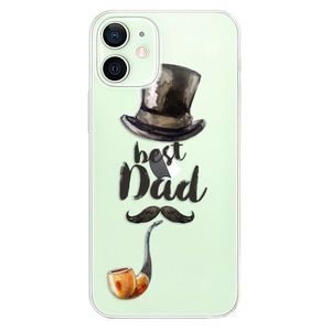 Odolné silikónové puzdro iSaprio - Best Dad - iPhone 12 mini vyobraziť