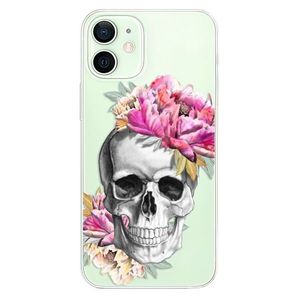 Odolné silikónové puzdro iSaprio - Pretty Skull - iPhone 12 mini vyobraziť